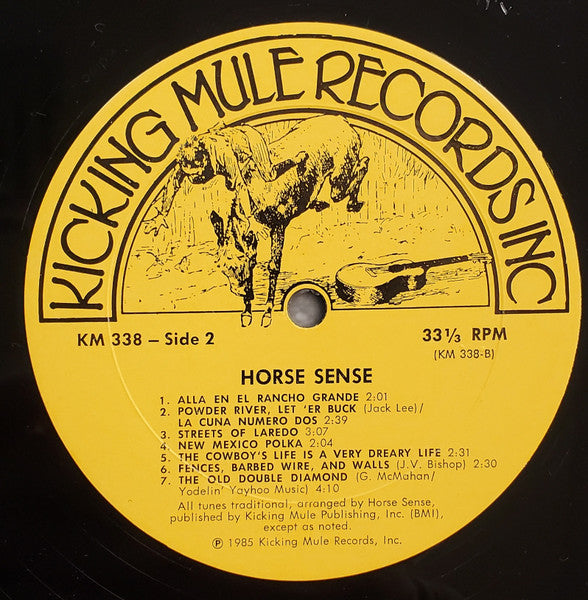 Horse Sense : Fences, Barbed Wire, & Walls (LP, Album)