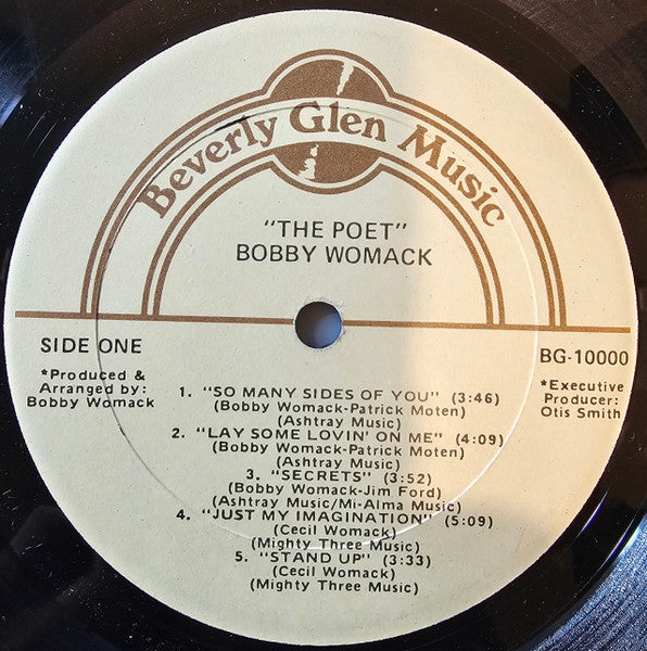 Bobby Womack : The Poet (LP, Album, Gol)
