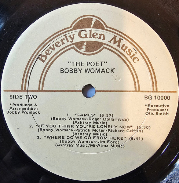 Bobby Womack : The Poet (LP, Album, Gol)