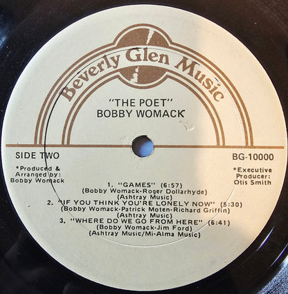 Bobby Womack : The Poet (LP, Album, Gol)
