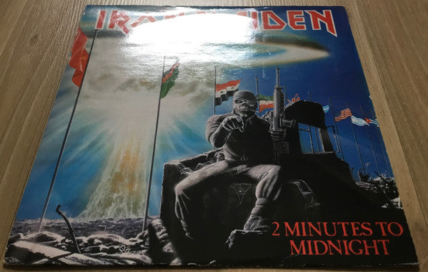 Iron Maiden : 2 Minutes To Midnight (7", Single, Sil)