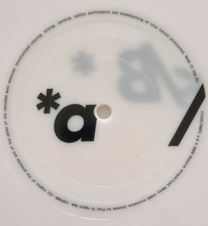 Massive Attack X Tom Waits : Boots On The Ground (12", Single, Bioplastic, Ltd, Whi)