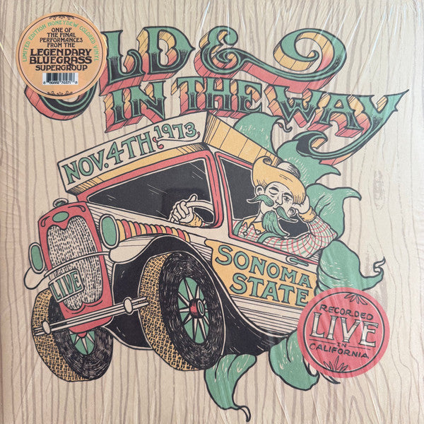 Old & In The Way : Live At Sonoma State: November 4th, 1973 (2xLP, Album, Ltd, RP, Lig)