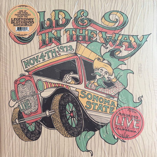 Old & In The Way : Live At Sonoma State: November 4th, 1973 (2xLP, Album, Ltd, RP, Lig)