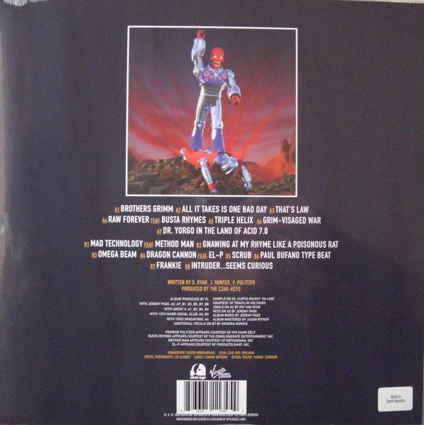 Czarface, Frankie Pulitzer : Czarface Meets Frankie Pulitzer (LP, Album, Ltd, Tra)