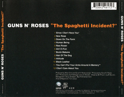 Guns N' Roses : "The Spaghetti Incident?" (CD, Album, DAD)