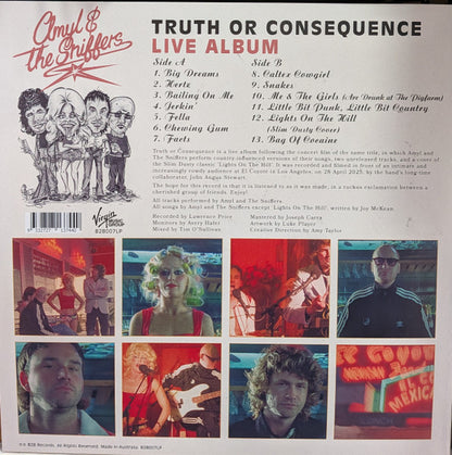 Amyl and The Sniffers : Truth Or Consequence Live Album (LP, Album)