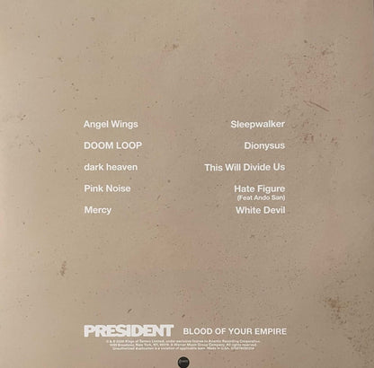 President (37) : Blood Of Your Empire (LP, Album, Bla)