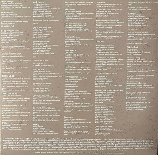 President (37) : Blood Of Your Empire (LP, Album, Bla)