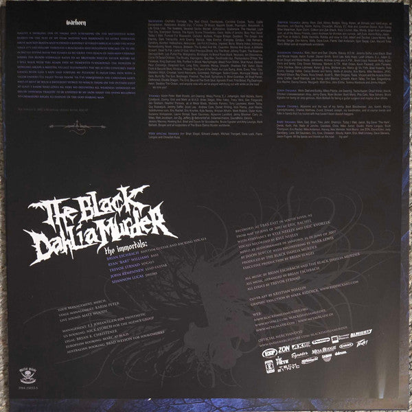 The Black Dahlia Murder : Nocturnal (LP, Album, RE, Blu)
