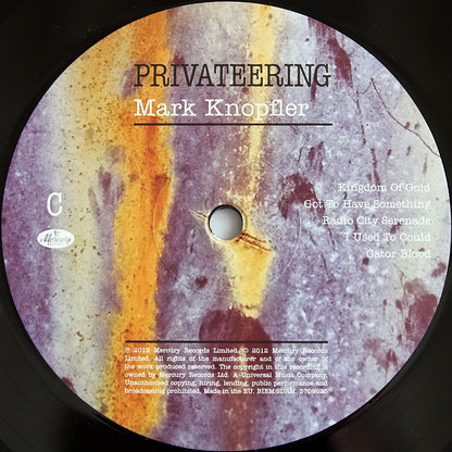 Mark Knopfler : Privateering (2xLP, Album)