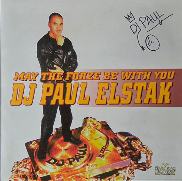 DJ Paul Elstak* : May The Forze Be With You (LP, Album, Ltd, Num, RE, Yel)