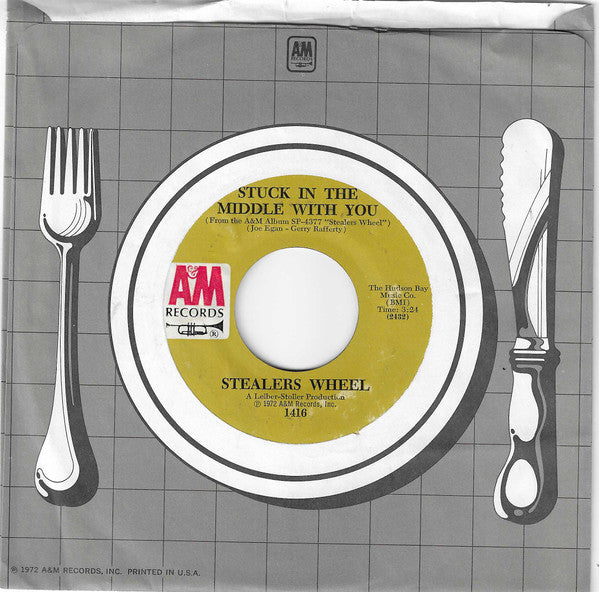 Stealers Wheel : Stuck In The Middle With You / Jośe (7", Single, Styrene, Mon)