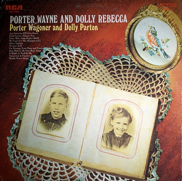 Porter Wagoner And Dolly Parton : Porter Wayne And Dolly Rebecca (LP, Album, Roc)