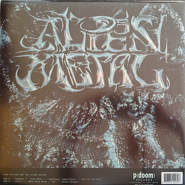 King Gizzard And The Lizard Wizard : Alien Metal (LP, Album, Ltd, Bla)