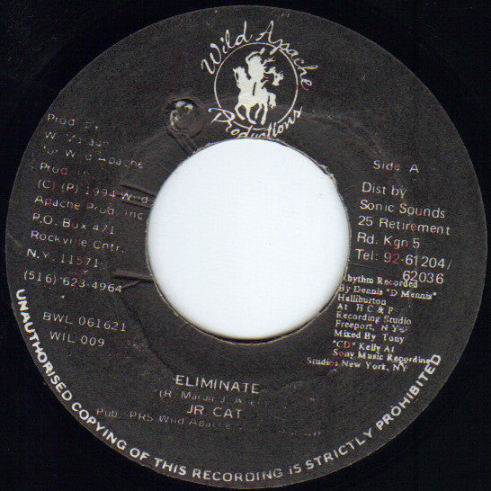 Jr. Cat* : Eliminate (7")