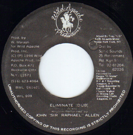 Jr. Cat* : Eliminate (7")