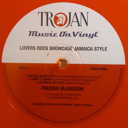 Freddie McGregor : Lovers Rock Showcase Jamaica Style (LP, Ltd, Num, RE, Ora)