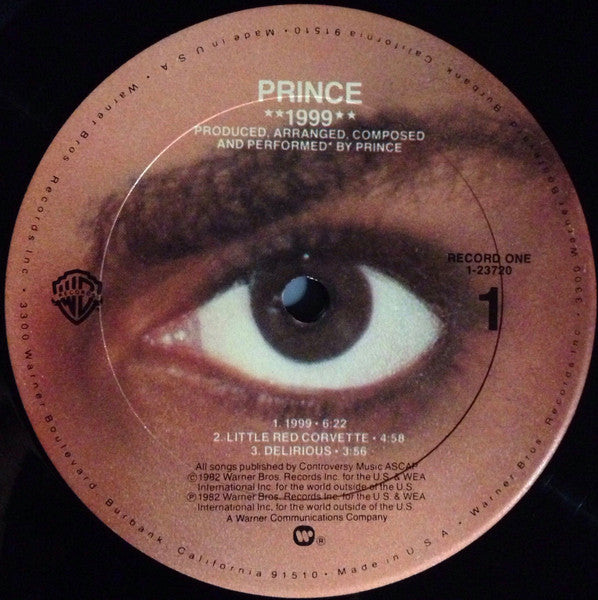Prince : 1999 (2xLP, Album, Club, Car)
