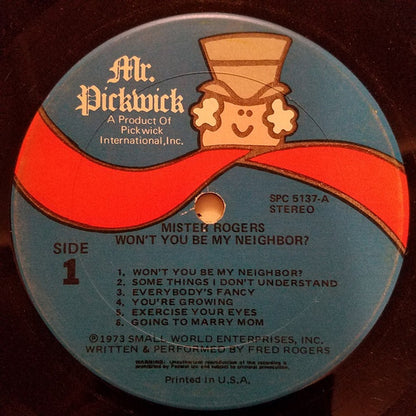 Mister Rogers : Won't You Be My Neighbor? (LP)
