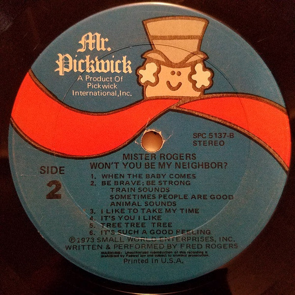 Mister Rogers : Won't You Be My Neighbor? (LP)