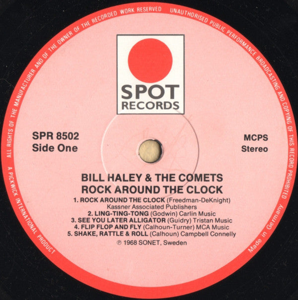 Bill Haley : Rock Around The Clock (LP, Comp)