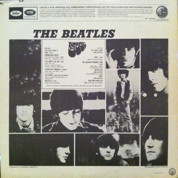 The Beatles : Rubber Soul (LP, Album, RE)