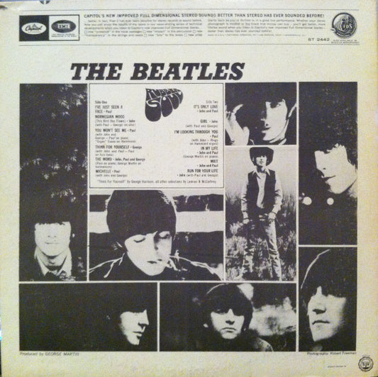 The Beatles : Rubber Soul (LP, Album, RE)