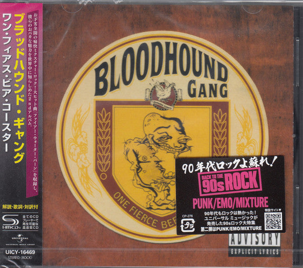 Bloodhound Gang : One Fierce Beer Coaster (CD, Album, Promo, RE, SHM)
