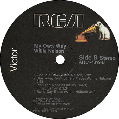 Willie Nelson : My Own Way (LP, Comp)