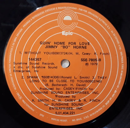 Jimmy "Bo" Horne : Goin' Home For Love (LP, Album)