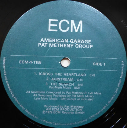 Pat Metheny Group : American Garage (LP, Album, Wak)