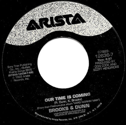 Brooks & Dunn : Rock My World (Little Country Girl) (7", Single)