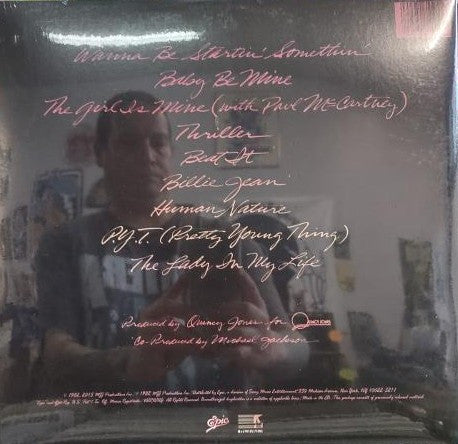 Michael Jackson : Thriller (LP, Album, RE, Red)