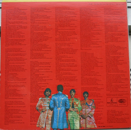 The Beatles : Sgt. Pepper's Lonely Hearts Club Band (LP, Album, RP)