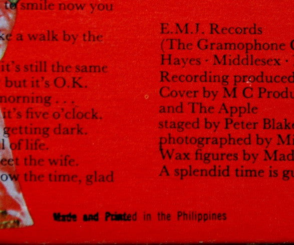 The Beatles : Sgt. Pepper's Lonely Hearts Club Band (LP, Album, RP)