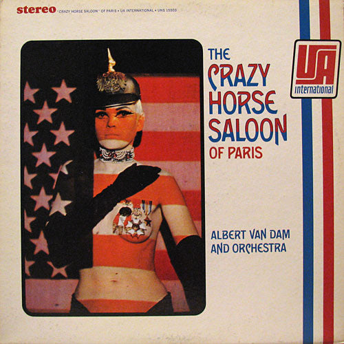 Albert Van Dam And Orchestra : The Crazy Horse Saloon Of Paris (LP)
