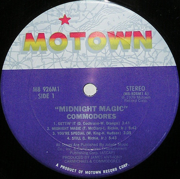 Commodores : Midnight Magic (LP, Album)