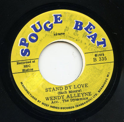 Wendy Alleyne : Hey Mr. Blues / Stand By Love (7")