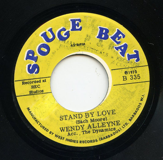Wendy Alleyne : Hey Mr. Blues / Stand By Love (7")