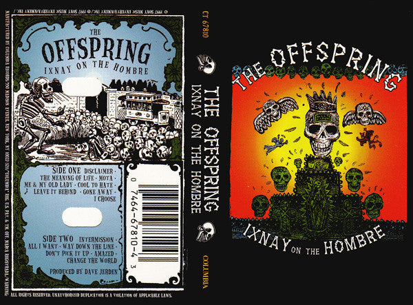 The Offspring : Ixnay On The Hombre (Cass, Album)