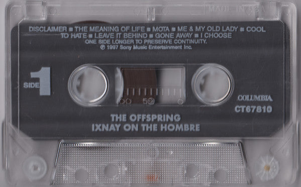The Offspring : Ixnay On The Hombre (Cass, Album)