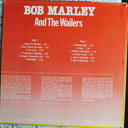 Bob Marley And The Wailers* : Soul Revolution Part II (LP)