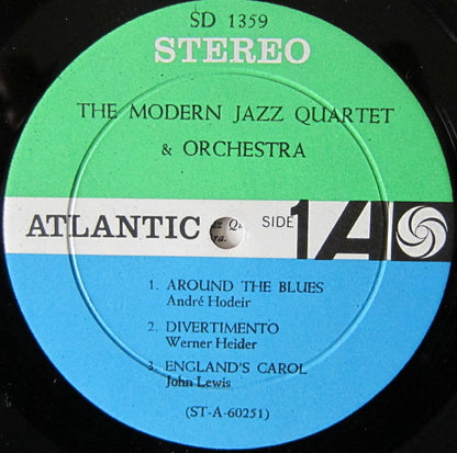 The Modern Jazz Quartet : The Modern Jazz Quartet & Orchestra (LP, Album)