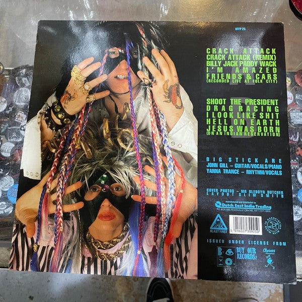 Big Stick : Crack 'N' Drag (LP, Comp)