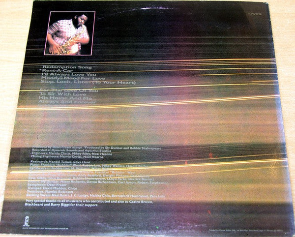 Dean Fraser : Pumpin' Air (LP, Album)