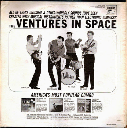The Ventures : (The) Ventures In Space (LP, Album, Mono, Roc)