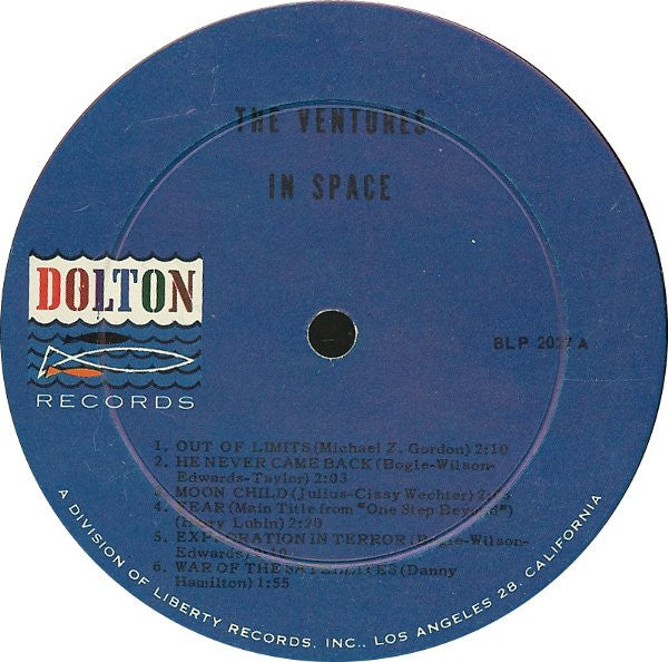 The Ventures : (The) Ventures In Space (LP, Album, Mono, Roc)