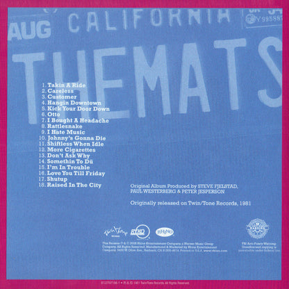 The Replacements : Original Album Series (CD, Album, RE + CD, Album, RE + CD, Album, RE + CD)