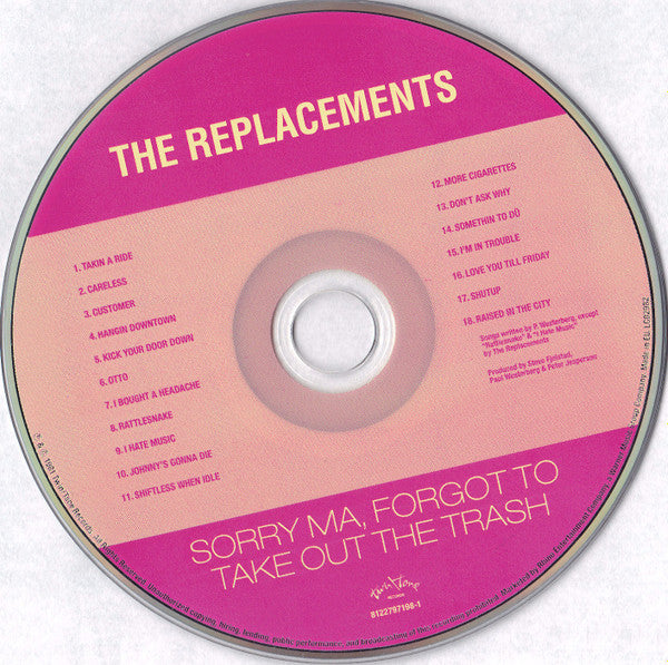 The Replacements : Original Album Series (CD, Album, RE + CD, Album, RE + CD, Album, RE + CD)